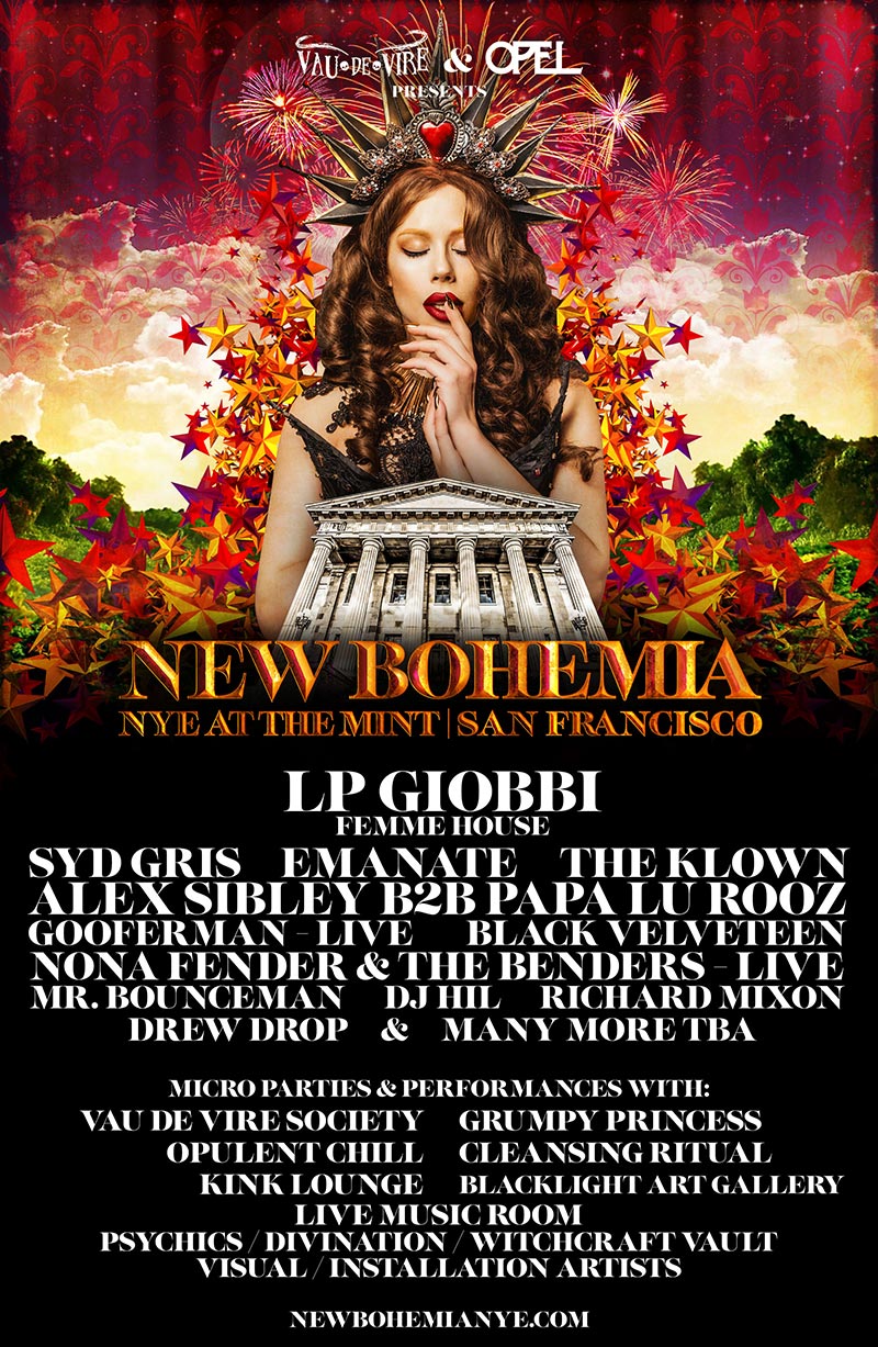 The Klown's Zjit Zjo & Gooferman perform at New Bohemia NYE - December 31, 2018 - The Mint in San Francisco