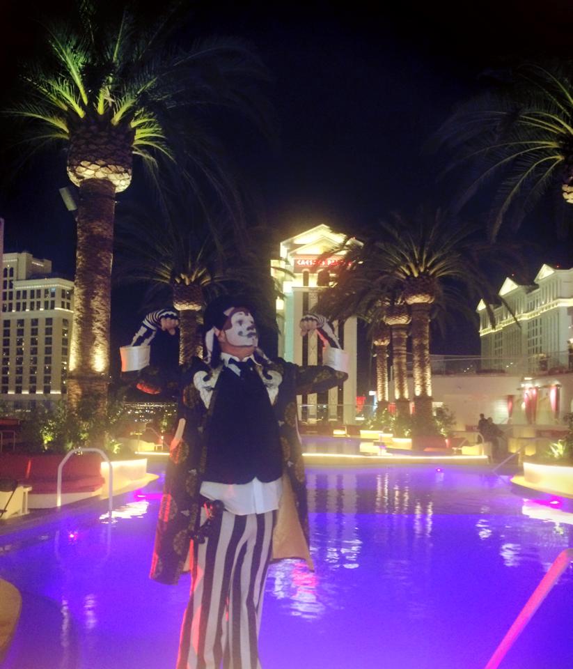 The Klown DJing at Drai's in Las Vegas, with Vau de Vire Society