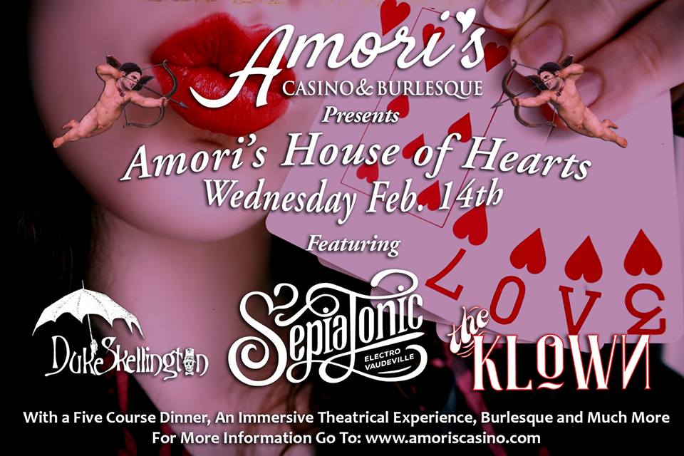 The Klown at Amori's House of Hearts - February 14, 2018 - Magnus Loft in Los Angeles